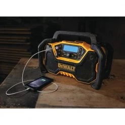 DEWALT 20-Volt MAX Compact Bluetooth Radio (Tool Only) -DEWALT Shop dewalt jobsite audio dcr028b 77 1000