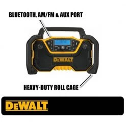 DEWALT 20-Volt MAX Compact Bluetooth Radio (Tool Only) -DEWALT Shop dewalt jobsite audio dcr028b c3 1000