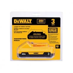 DEWALT 20-Volt MAX Compact Task Light with (1) 20-Volt 3.0Ah Battery -DEWALT Shop dewalt jobsite lighting dcl077bw230 4f 1000