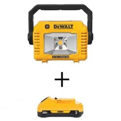 DEWALT Shop 8 DEWALT 20-Volt MAX Compact Task Light with (1) 20-Volt 3.0Ah Battery
