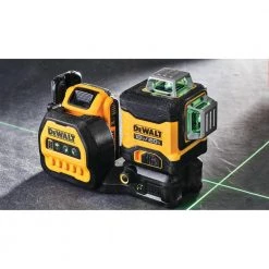 DEWALT 20-Volt/12-Volt Lithium-Ion Cross-Line Laser Level Kit with 2 Ah Battery, Charger and Case -DEWALT Shop dewalt laser level dcle34030g 66 1000