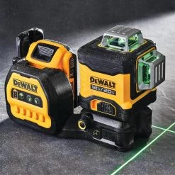 DEWALT 20-Volt/12-Volt Lithium-Ion Cross-Line Laser Level Kit with 2 Ah Battery, Charger and Case -DEWALT Shop dewalt laser level dcle34030g 77 1000