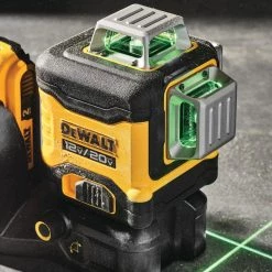 DEWALT 20-Volt/12-Volt Lithium-Ion Cross-Line Laser Level Kit with 2 Ah Battery, Charger and Case -DEWALT Shop dewalt laser level dcle34030g c3 1000