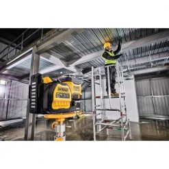 DEWALT 20-Volt/12-Volt Cross-Line Laser Level (Tool-Only) -DEWALT Shop dewalt laser level dcle34030gb 1f 1000