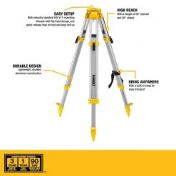 DEWALT 20V MAX Lithium-Ion 200 ft. Red Self Leveling Rotary Laser Level Kit and Construction Tripod 29 DEWALT 20V MAX Lithium-Ion 200 ft. Red Self Leveling Rotary Laser Level Kit and Construction Tripod -DEWALT Shop dewalt laser level dw079lrcs 31 1000
