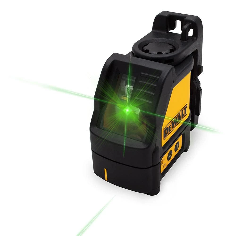 DEWALT 165 ft. Green Self-Leveling Cross Line Laser Level with (3) AAA Batteries & Case 1 DEWALT 165 ft. Green Self-Leveling Cross Line Laser Level with (3) AAA Batteries & Case