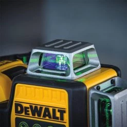 DEWALT 12-Volt MAX Lithium-Ion 100 ft. Green Self-Leveling 3-Beam 360 Degree Laser Level with 2.0Ah Battery, Charger & Case -DEWALT Shop dewalt laser level dw089lg 1f 1000
