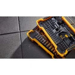 DEWALT 1/4 in. and 3/8 in. Drive Mechanics Tool Set with Toughsystem Trays (131-Piece) -DEWALT Shop dewalt mechanics tool sets dwmt45402 c3 1000