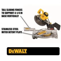 DEWALT 15 Amp Corded 10 in. Compound Single Bevel Miter Saw -DEWALT Shop dewalt miter saws dws713 40 1000