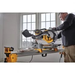 DEWALT 15 Amp Corded 12 in. Compound Double Bevel Miter Saw -DEWALT Shop dewalt miter saws dws716 d4 1000