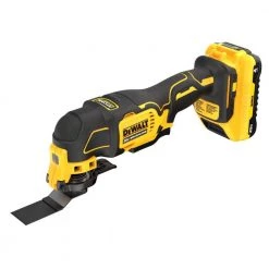 DEWALT ATOMIC 20-Volt MAX Lithium-Ion Cordless Oscillating Tool Kit with 4.0 Ah Battery, Charger and Kit Bag -DEWALT Shop dewalt oscillating tools dcs354q1 fa 1000