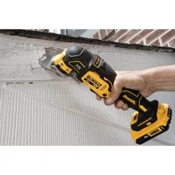 DEWALT 20-Volt MAX XR Cordless Brushless 3-Speed Oscillating Multi-Tool with (1) 20-Volt 1.5Ah Battery & Charger -DEWALT Shop dewalt oscillating tools dcs356c1 1f 1000