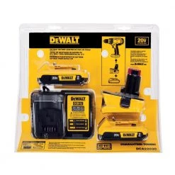 DEWALT 18-Volt to 20-Volt MAX Lithium-Ion Battery Adapter Kit (2-Pack) 16 DEWALT 18-Volt to 20-Volt MAX Lithium-Ion Battery Adapter Kit (2-Pack) -DEWALT Shop dewalt outdoor power batteries chargers dca2203c a0 1000