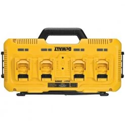 DEWALT 12-Volt/20-Volt/60-Volt MAX 4-Port Lithium-Ion Battery Charger -DEWALT Shop dewalt outdoor power batteries chargers dcb104 4f 1000