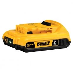 DEWALT 20-Volt MAX Compact Lithium-Ion 2.0Ah Battery Pack (2-Pack) -DEWALT Shop dewalt outdoor power batteries chargers dcb203 2 1d 1000