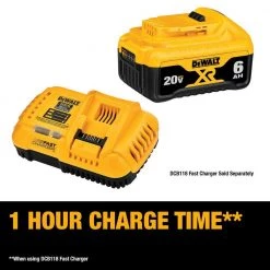 DEWALT 20-Volt MAX XR Premium Lithium-Ion 6.0Ah Battery Pack (2-Pack) 15 DEWALT 20-Volt MAX XR Premium Lithium-Ion 6.0Ah Battery Pack (2-Pack) -DEWALT Shop dewalt outdoor power batteries chargers dcb206 2 c3 1000