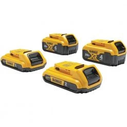 DEWALT 20-Volt MAX Compact Lithium-Ion 2.0 Ah Battery Pack (2-Pack) and 20-Volt MAX XR Lithium-Ion Battery Pack 4.0 Ah (2-Pack) 19 DEWALT 20-Volt MAX Compact Lithium-Ion 2.0 Ah Battery Pack (2-Pack) and 20-Volt MAX XR Lithium-Ion Battery Pack 4.0 Ah (2-Pack) -DEWALT Shop dewalt outdoor power batteries chargers dcb324 4 1f 1000