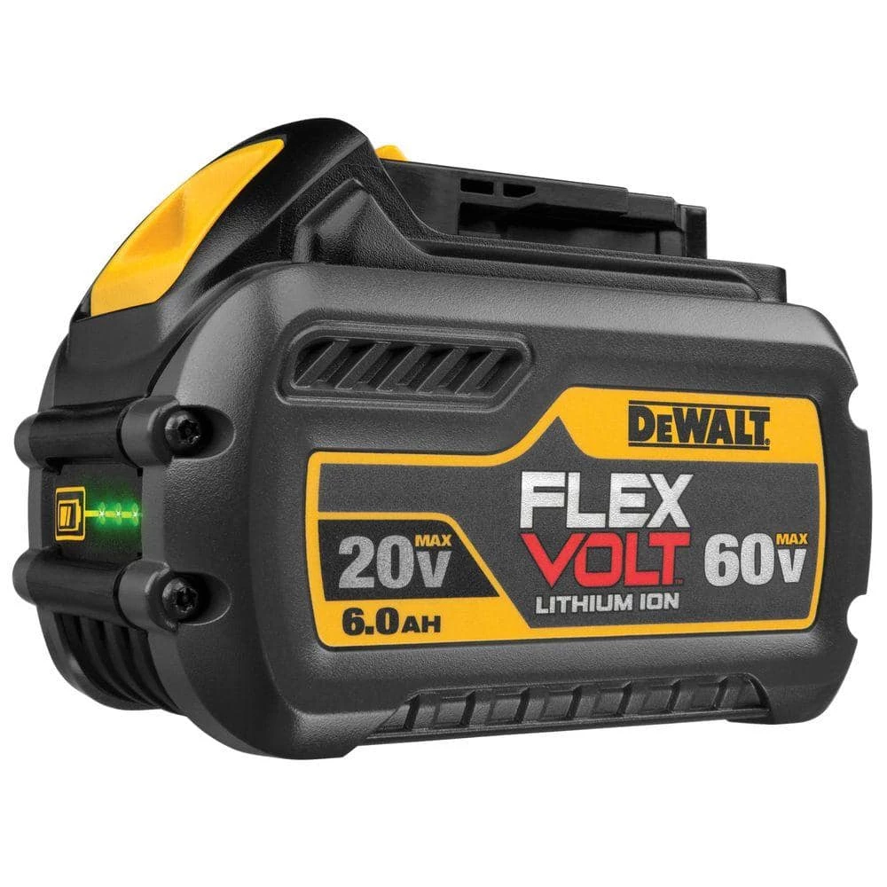 DEWALT FLEXVOLT 20-Volt/60-Volt MAX Lithium-Ion 6.0 Ah Battery Pack (2-Pack) 9 DEWALT FLEXVOLT 20-Volt/60-Volt MAX Lithium-Ion 6.0 Ah Battery Pack (2-Pack) - Image 9