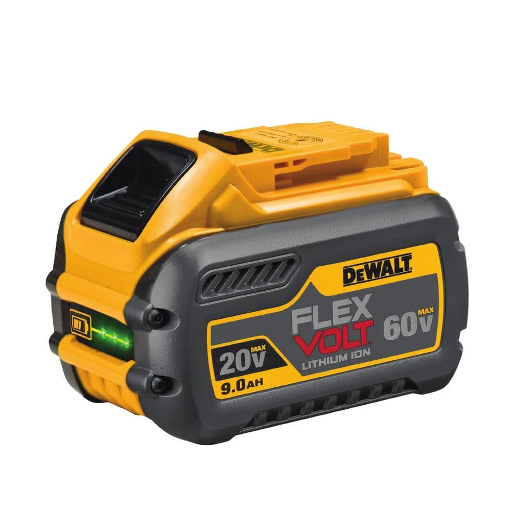 DEWALT FLEXVOLT 20-Volt/60-Volt MAX Lithium-Ion Battery Pack with 9.0 Ah and 6.0 Ah Battery Packs (2-Pack) 4 DEWALT FLEXVOLT 20-Volt/60-Volt MAX Lithium-Ion Battery Pack with 9.0 Ah and 6.0 Ah Battery Packs (2-Pack) - Image 4