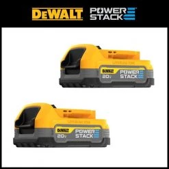DEWALT 20-Volt MAX POWERSTACK Compact Battery (2-Pack)