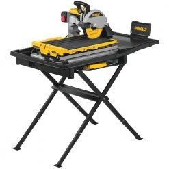 DEWALT 10 in. High Capacity Wet Tile Saw with Stand -DEWALT Shop dewalt panel saws d36000s 1d 1000