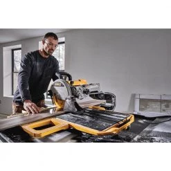 DEWALT 10 in. High Capacity Wet Tile Saw with Stand -DEWALT Shop dewalt panel saws d36000s 66 1000