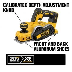 DEWALT 20-Volt MAX XR Cordless Brushless 3-1/4 in. Planer (Tool-Only) -DEWALT Shop dewalt planers dcp580b 40 1000