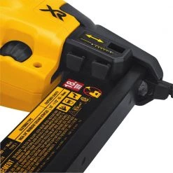 DEWALT 20-Volt MAX XR Lithium-Ion Cordless 18-Gauge Narrow Crown Stapler (Tool-Only) 21 DEWALT 20-Volt MAX XR Lithium-Ion Cordless 18-Gauge Narrow Crown Stapler (Tool-Only) -DEWALT Shop dewalt pneumatic staplers dcn681b 4f 1000