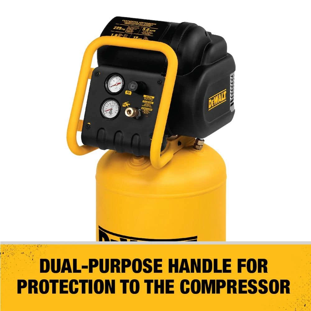 DEWALT 15 Gal. Portable Electric Air Compressor 4 DEWALT 15 Gal. Portable Electric Air Compressor - Image 4