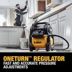 DEWALT 2.5 Gal. 140 psi Portable 20-Volt Cordless Air Compressor with Flexvolt Advantage (Tool-Only) 11 DEWALT 2.5 Gal. 140 psi Portable 20-Volt Cordless Air Compressor with Flexvolt Advantage (Tool-Only) -DEWALT Shop dewalt portable air compressors dcc2520b 1d 1000