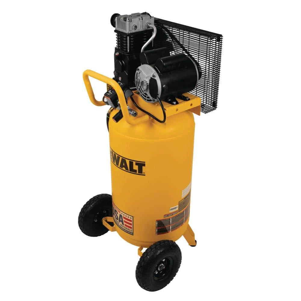 DEWALT 25 Gal. 200 PSI Oil Lubed Belt Drive Portable Vertical Electric Air Compressor 6 DEWALT 25 Gal. 200 PSI Oil Lubed Belt Drive Portable Vertical Electric Air Compressor - Image 6