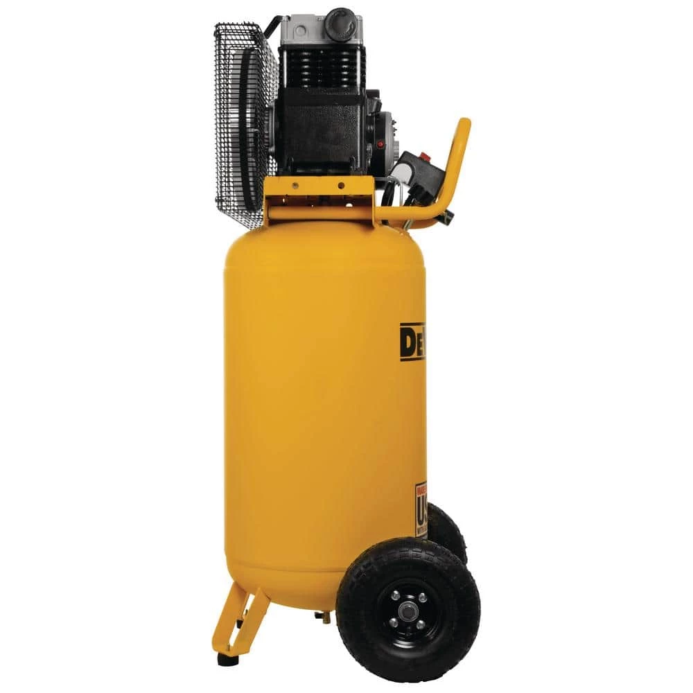 DEWALT 25 Gal. 200 PSI Oil Lubed Belt Drive Portable Vertical Electric Air Compressor 5 DEWALT 25 Gal. 200 PSI Oil Lubed Belt Drive Portable Vertical Electric Air Compressor - Image 5