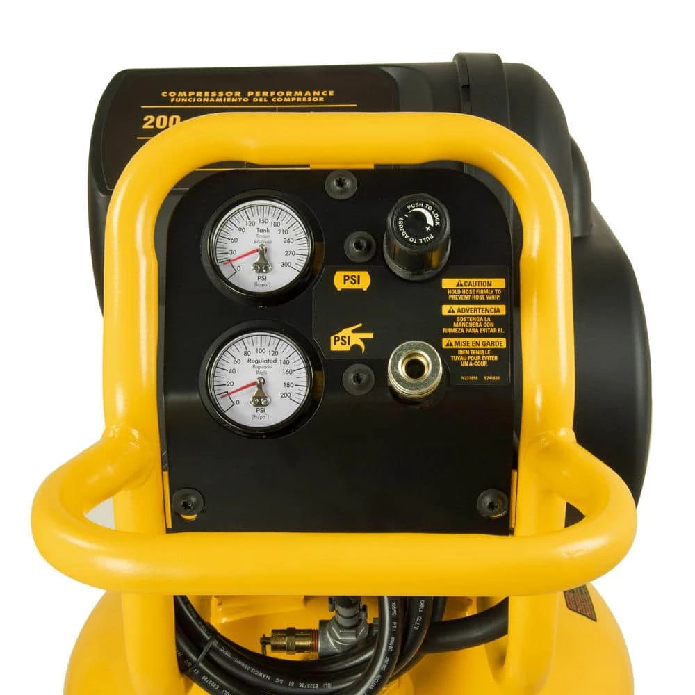 DEWALT 27 gal. 200 PSI Portable Vertical Electric Air Compressor 2 DEWALT 27 gal. 200 PSI Portable Vertical Electric Air Compressor - Image 2