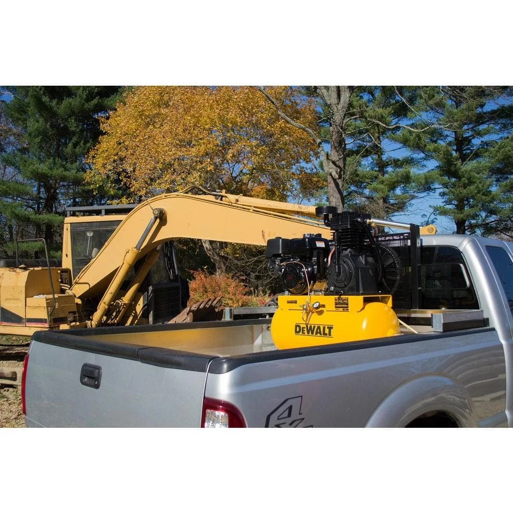 DEWALT 30 Gal. 2-Stage Portable Gas-Powered Truck Mount Air Compressor 10 DEWALT 30 Gal. 2-Stage Portable Gas-Powered Truck Mount Air Compressor - Image 10