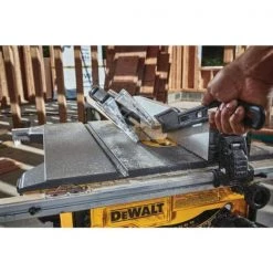 DEWALT 15 Amp Corded 8-1/4 in. Compact Portable Jobsite Tablesaw (Stand Not Included) -DEWALT Shop dewalt portable table saws dwe7485 44 1000