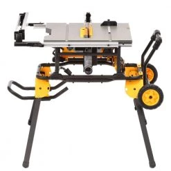 DEWALT 15 Amp Corded 10 in. Job Site Table Saw with Rolling Stand -DEWALT Shop dewalt portable table saws dwe7491rs 1d 1000