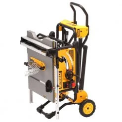 DEWALT 15 Amp Corded 10 in. Job Site Table Saw with Rolling Stand -DEWALT Shop dewalt portable table saws dwe7491rs 66 1000