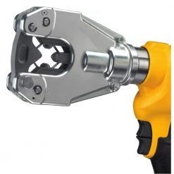 DEWALT 20-Volt MAX Cordless Dieless Cable Crimping Tool with (2) 20-Volt 4.0Ah Batteries, Charger & Case -DEWALT Shop dewalt power crimpers dce350m2 31 1000
