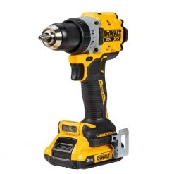 DEWALT 20-Volt MAX Lithium-Ion Cordless Brushless 1/2 in. Drill Driver Kit with Two 2.0 mAh Batteries, Charger and Bag -DEWALT Shop dewalt power drills dcd800d2 1d 1000
