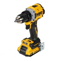 DEWALT 20-Volt MAX Lithium-Ion Cordless Brushless 1/2 in. Drill Driver Kit with Two 2.0 mAh Batteries, Charger and Bag -DEWALT Shop dewalt power drills dcd800d2 c3 1000
