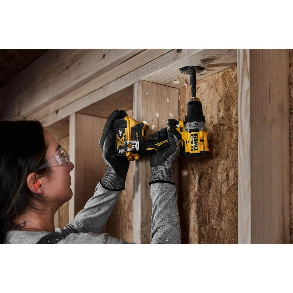 DEWALT 20-Volt MAX XR Lithium-Ion Cordless Compact 1/2 in. Drill/Driver Kit 13 DEWALT 20-Volt MAX XR Lithium-Ion Cordless Compact 1/2 in. Drill/Driver Kit - Image 13