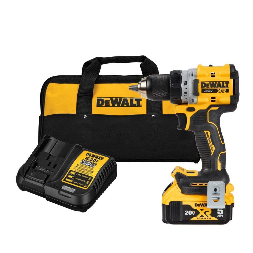 DEWALT 20-Volt MAX XR Lithium-Ion Cordless Compact 1/2 in. Drill/Driver Kit 1 DEWALT 20-Volt MAX XR Lithium-Ion Cordless Compact 1/2 in. Drill/Driver Kit