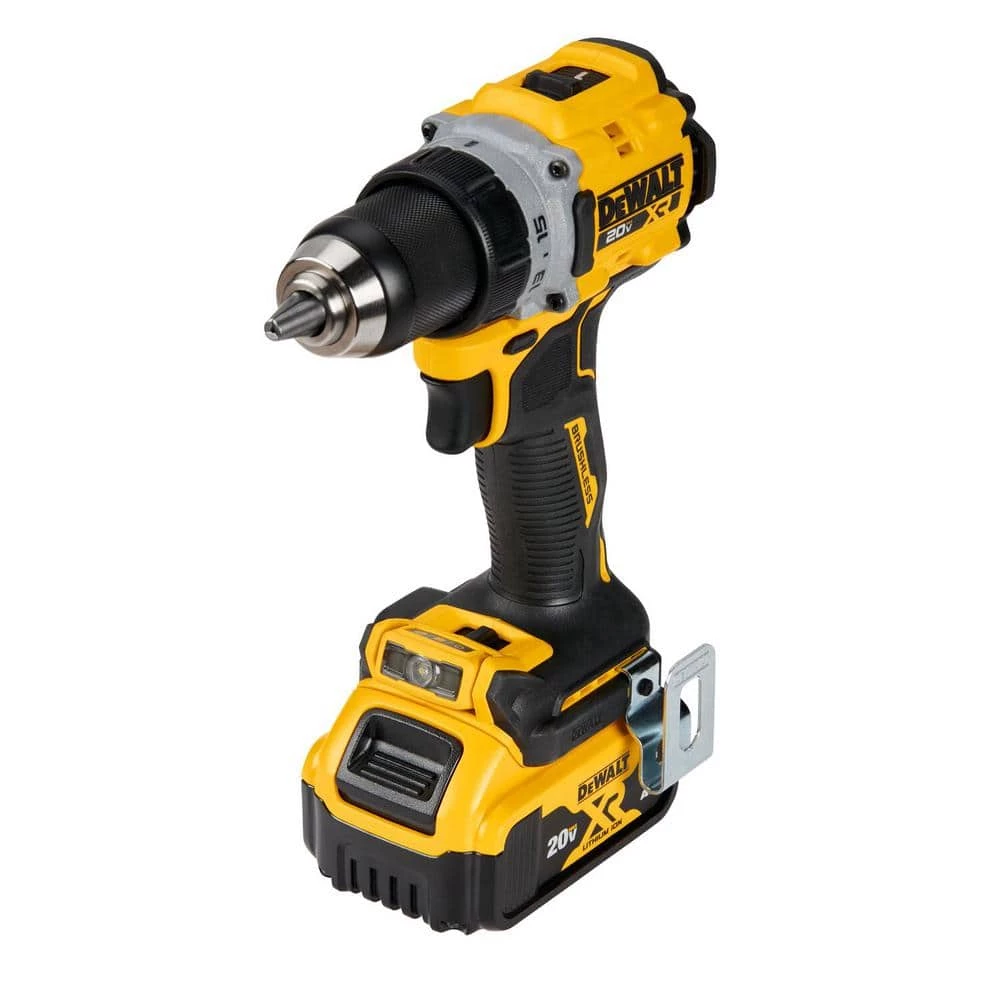 DEWALT 20-Volt MAX XR Lithium-Ion Cordless Compact 1/2 in. Drill/Driver Kit 4 DEWALT 20-Volt MAX XR Lithium-Ion Cordless Compact 1/2 in. Drill/Driver Kit - Image 4