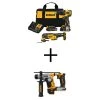 DEWALT ATOMIC 20-Volt MAX Lithium-Ion Cordless Brushless Combo Kit w/ATOMIC 20V Brushless 5/8 in. SDS+ Hammer Drill(Tool-Only)