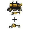 DEWALT ATOMIC 20-Volt MAX Lithium-Ion Cordless Brushless Combo Kit w/ATOMIC 20V Brushless Compact Reciprocating Saw(Tool-Only)