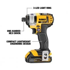 DEWALT 20-Volt MAX Cordless Drill/Impact Combo Kit (2-Tool) with (2) 20-Volt 1.3Ah Batteries, Charger & Reciprocating Saw -DEWALT Shop dewalt power tool combo kits dck240c2dcs380b 76 1000