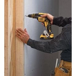 DEWALT 20-Volt MAX XR Cordless Drywall Screw Gun/Cut-out Tool Combo Kit (2-Tool) with (2) 20-Volt 2.0Ah Batteries & Charger -DEWALT Shop dewalt power tool combo kits dck263d2 4f 1000
