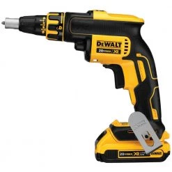 DEWALT 20-Volt MAX XR Cordless Drywall Screw Gun/Cut-out Tool Combo Kit (2-Tool) with (2) 20-Volt 2.0Ah Batteries & Charger -DEWALT Shop dewalt power tool combo kits dck263d2 c3 1000