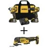 DEWALT ATOMIC 20-Volt MAX Li-Ion Brushless Cordless Drill/Impact Combo Kit (2-Tool) with Bare Cordless Oscillating Tool