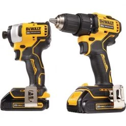 DEWALT ATOMIC 20-Volt MAX Li-Ion Brushless Cordless Drill/Impact Combo Kit (2-Tool) with Bare Cordless Oscillating Tool -DEWALT Shop dewalt power tool combo kits dck278c2w354b fa 1000